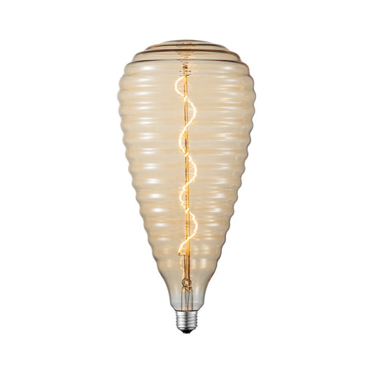 LED lamp dimbaar Hive Spiraal E27 4W 280lm 2700k Amber