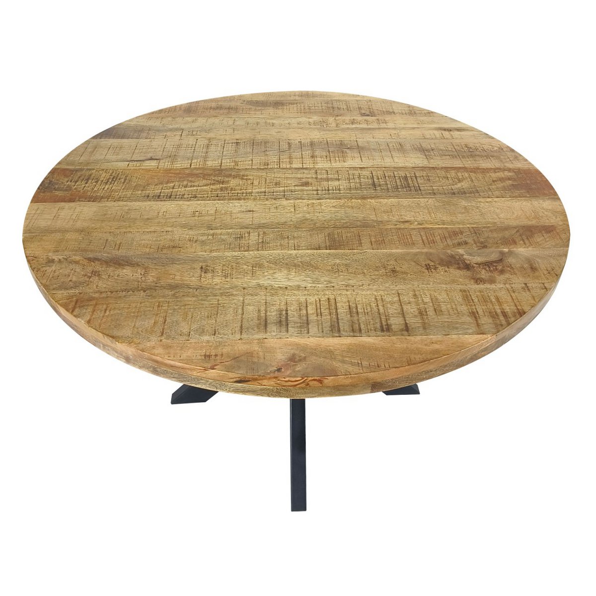 Eettafel rond ø120cm Liverpool massief mangohout