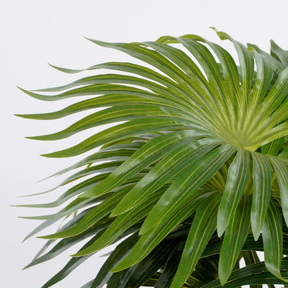 Palm Kunstplant in Bloempot Stan - H40 x Ø35 cm - Groen