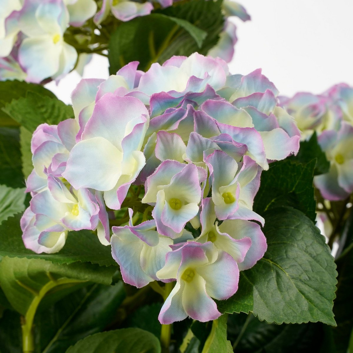 Hortensia Kunstplant in Bloempot Stan - H45 x Ø45 cm - Lichtpaars