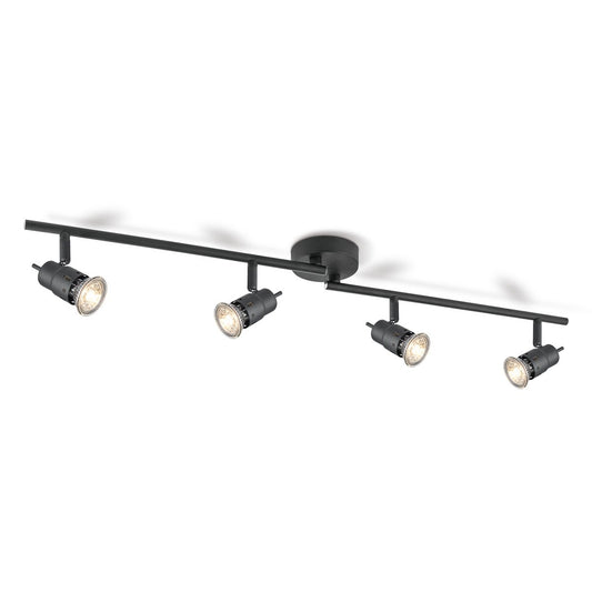 Opbouwspot LED Cilindro 4 - dimbaar - Zwart