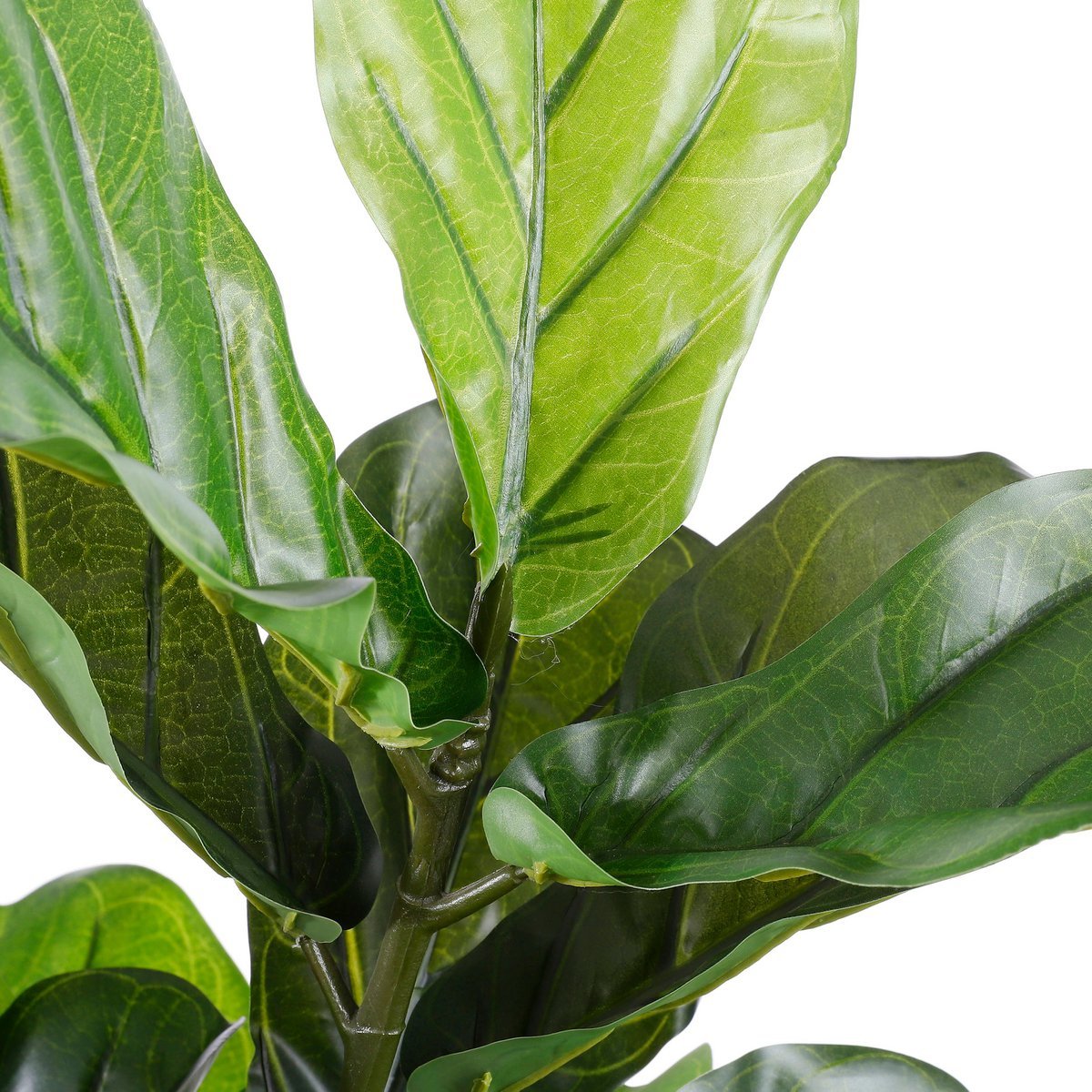 Ficus Lyrata Kunstplant - H100 x Ø60 cm - Groen