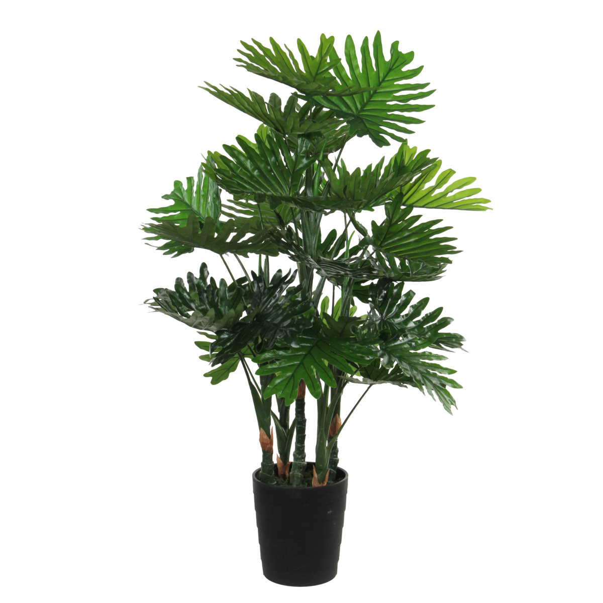 Philodendron Kunstplant - H120 x Ø80 cm - Groen