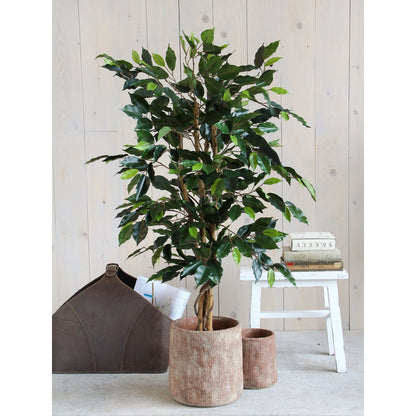 Ficus Kunstplant - H110 x Ø65 cm - Groen