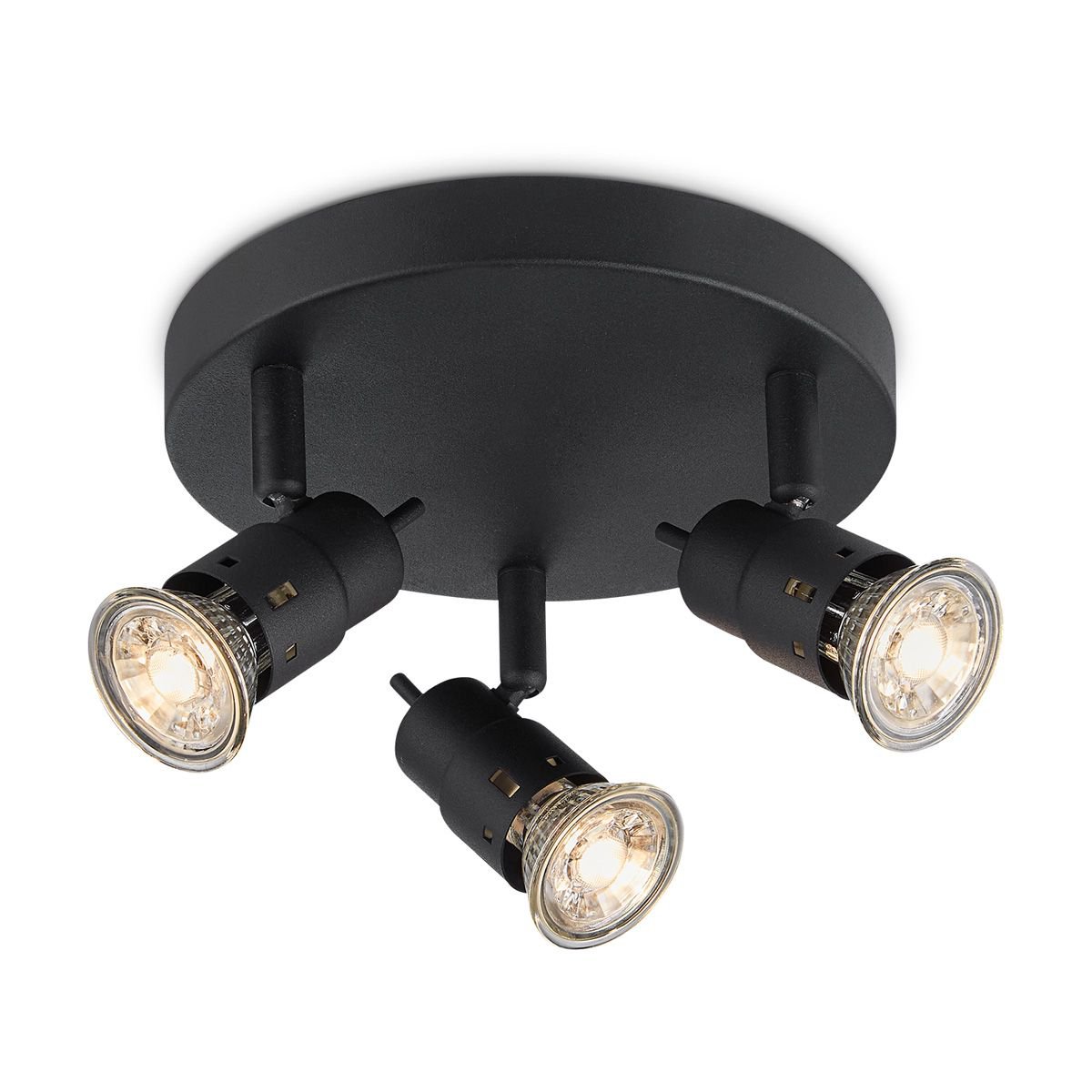 Opbouwspot LED Cilindro 3 - dimbaar - Zwart