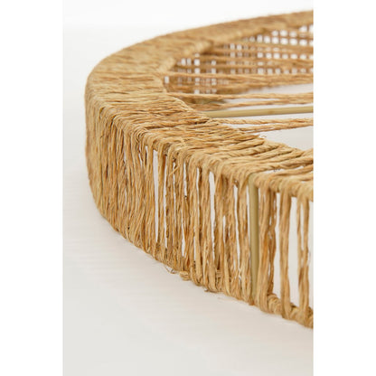 Spiegel Ludy - H5 x Ø60 cm - Jute - Lichtbruin