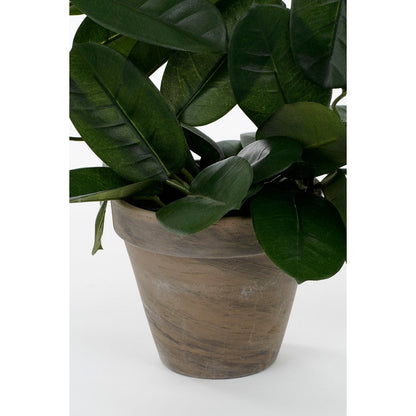 Stephanotis Kunstplant in Bloempot Stan - H50 x Ø40 cm - Wit