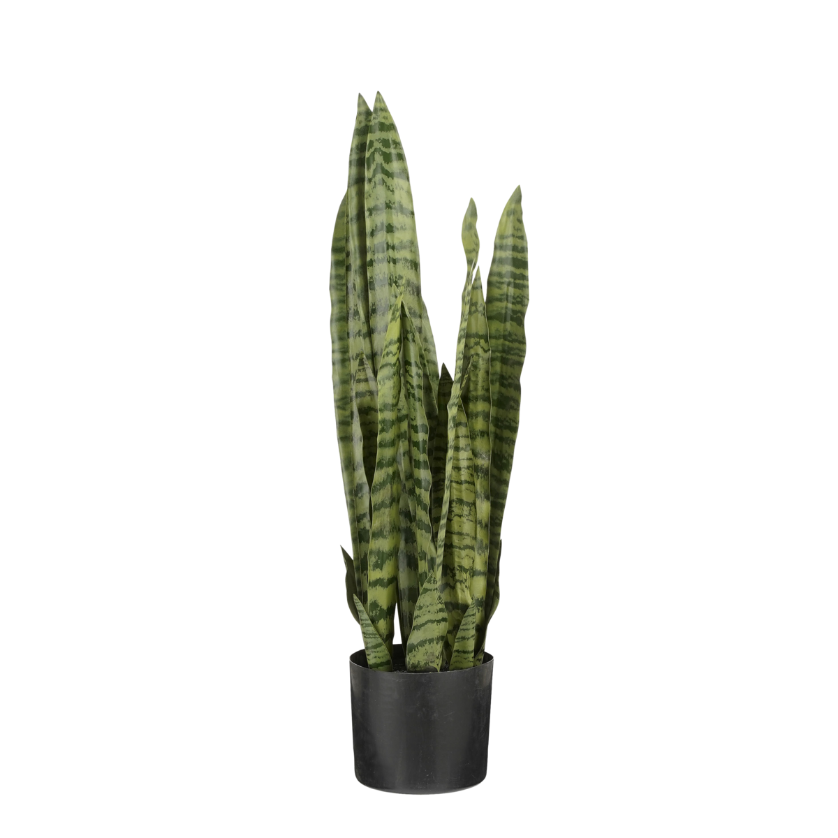 Sanseveria Kunstplant in Bloempot - H80 x Ø15 cm - Groen